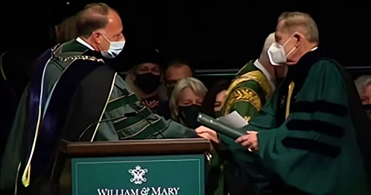 Donald N. Patten Receives Honorary Degree