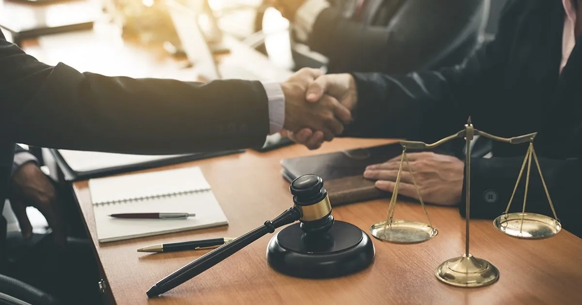 attorneys shaking hands